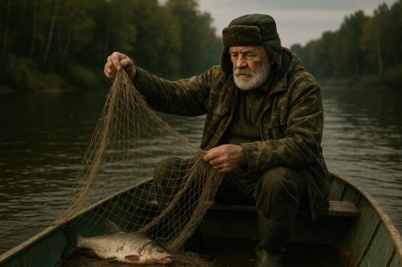 85-летний рыбак пойман на браконьерстве — теперь ему грозит до 2 лет лишения свободы
