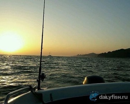 Рыбалка в Чёрном море с Романом
