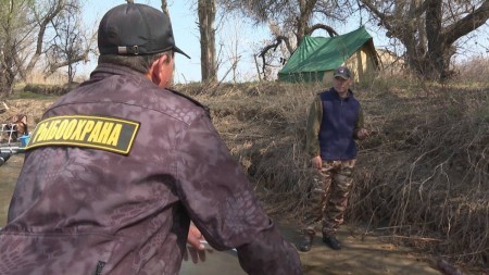 В Астраханской области состоялся первый совместный рейд по контролю за рыбалкой