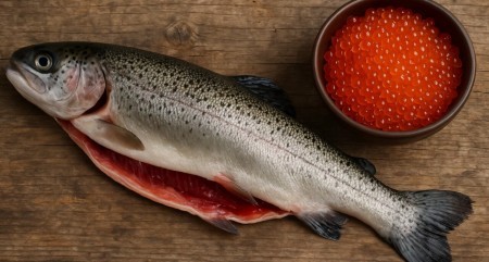 Секрет как выбрать форель с икрой и не разочароваться