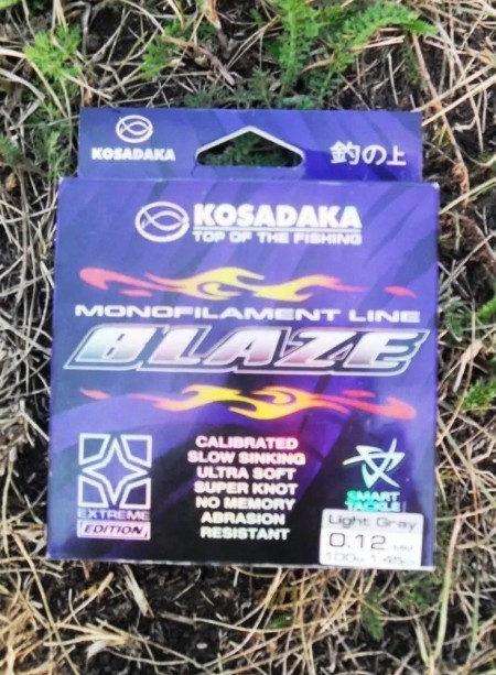 Почему Kosadaka Blaze 0,12 мм стала моей любимой леской для мормышинга и наноджига