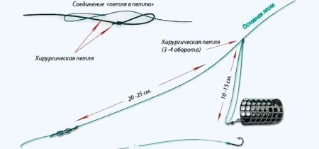 Как быстро собрать фидерную оснастку: патерностер для уловистой рыбалки
