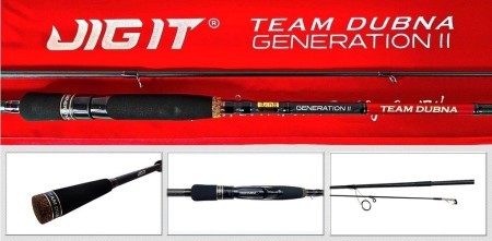 Проверенный спиннинг для крупных трофеев: обзор Jig It Team Dubna Generation II 802H