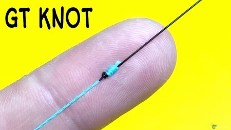 Рыболовный узел gt knot. Быстрый способ как связать две лески между собой