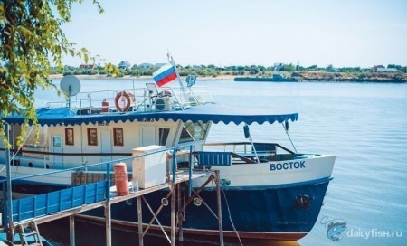Рыбалка в дельте Волги, теплоход "Восток"
