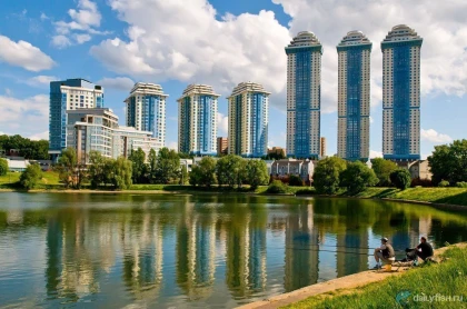 Мосфильмовский пруд фото