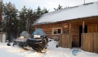 Зимнее сафари на озере Окулово
