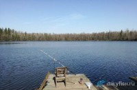 Рыбалка на озере Глубокое