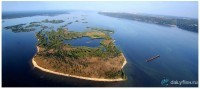 Березняковская воложка остров Зелёненький