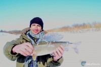 Ловля хариуса весной на реках Полярного Урала