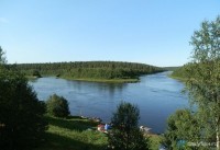 Рыбалка на базе "Лебяжья", река Поной