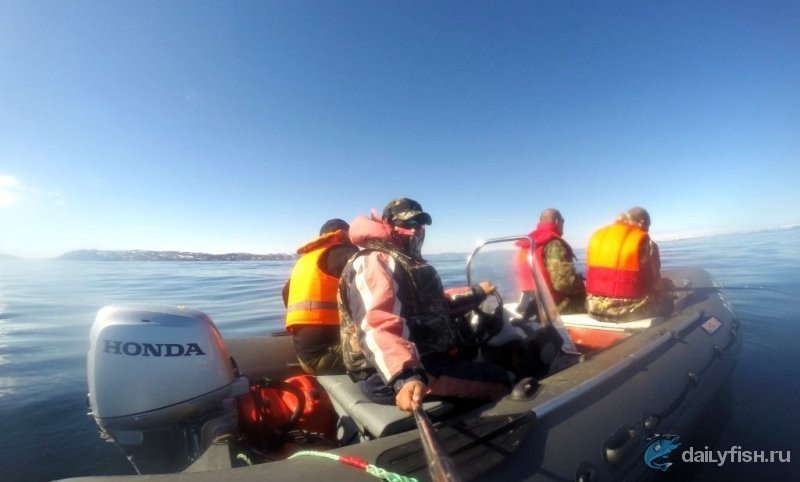 Морская рыбалка на лодке Посейдон 520, Баренцево море
