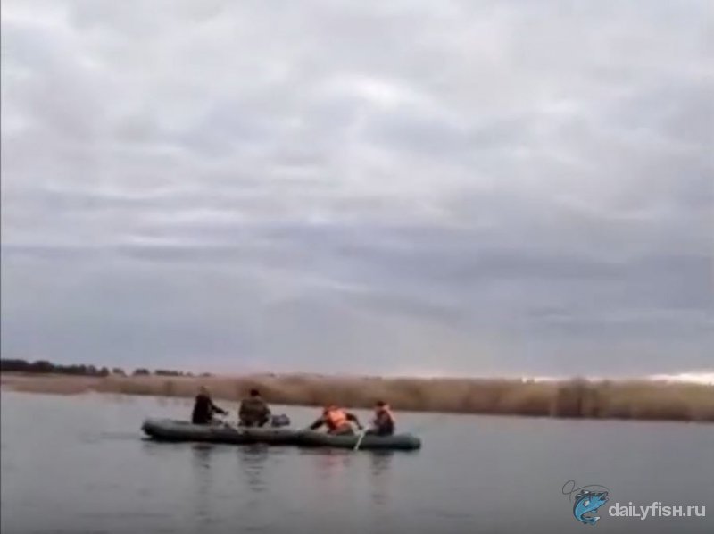 "Морской бой" между рыбаками