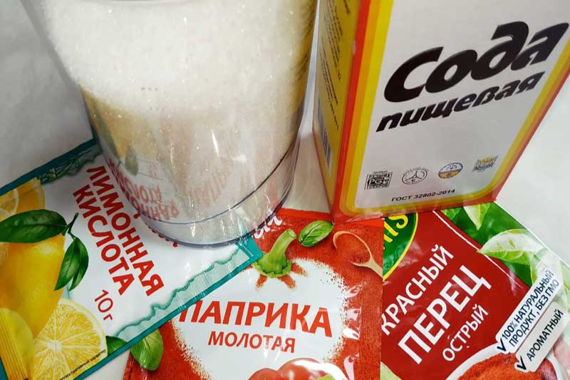 Основные компоненты ликвида Робин Ред