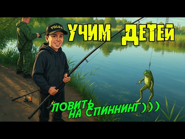 Выходной на озере со спиннингом. Тейлспинер без рыбы не оставил